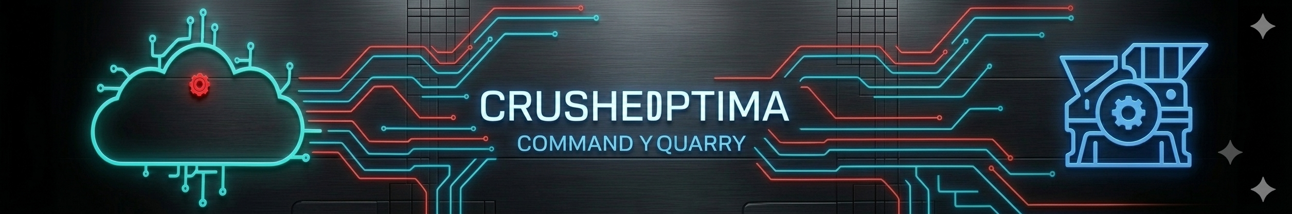 Crusher Optima — Command Your Quarry with predictive maintenance and energy optimization dashboard